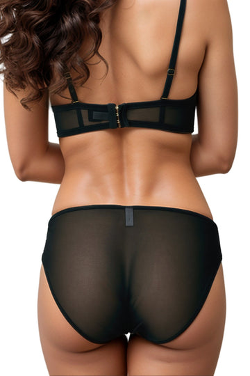 BLS - Aria Lace Panty - Black